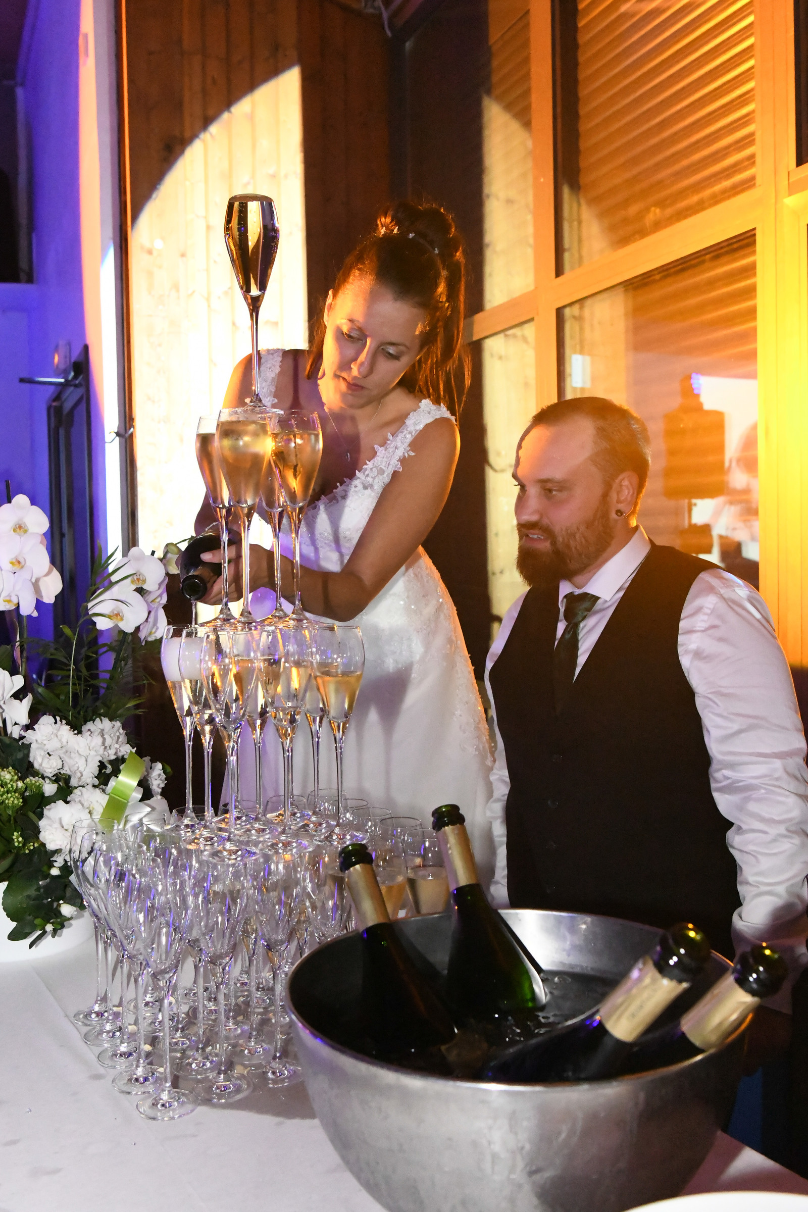 photo de mariage et soirée